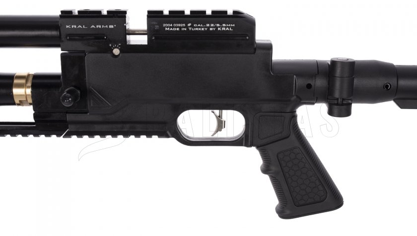 Vzduchovka Kral Arms Puncher Jumbo Dazzle Black 5,5mm