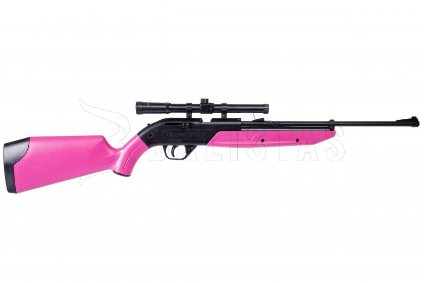 Vzduchovka Crosman Pumpmaster 760 SET 4,5mm ružová