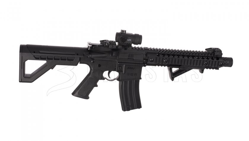 Vzduchovka Crosman DPMS SBR Full Auto 4,5mm s kolimátorom