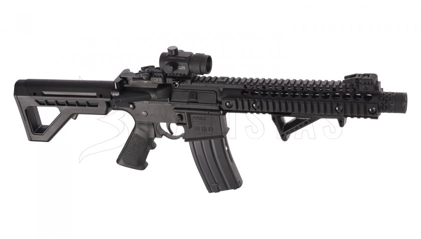 Vzduchovka Crosman DPMS SBR Full Auto 4,5mm s kolimátorom