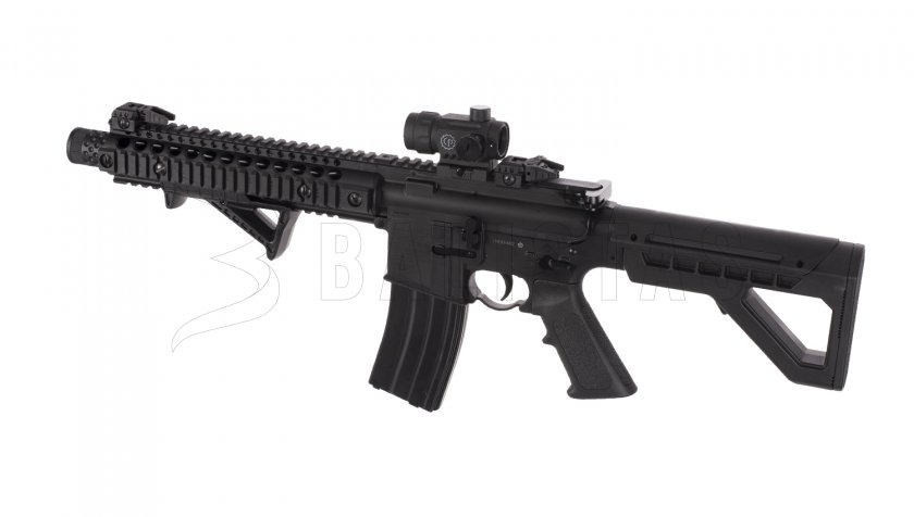 Vzduchovka Crosman DPMS SBR Full Auto 4,5mm s kolimátorom