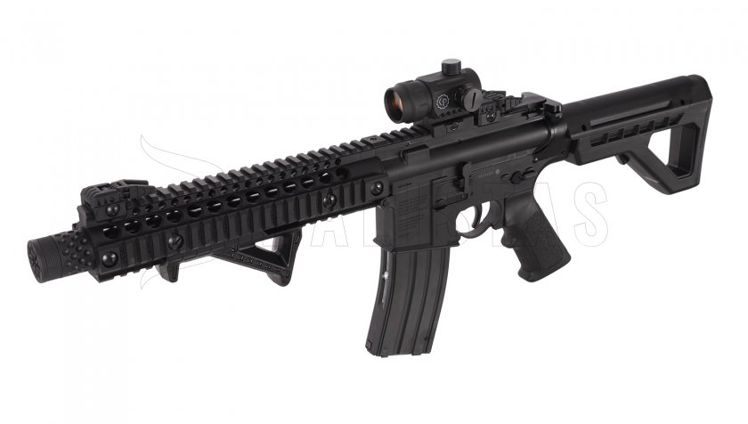 Vzduchovka Crosman DPMS SBR Full Auto 4,5mm s kolimátorom