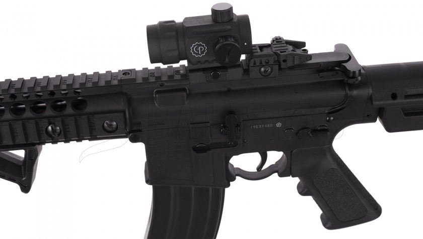 Vzduchovka Crosman DPMS SBR Full Auto 4,5mm s kolimátorom