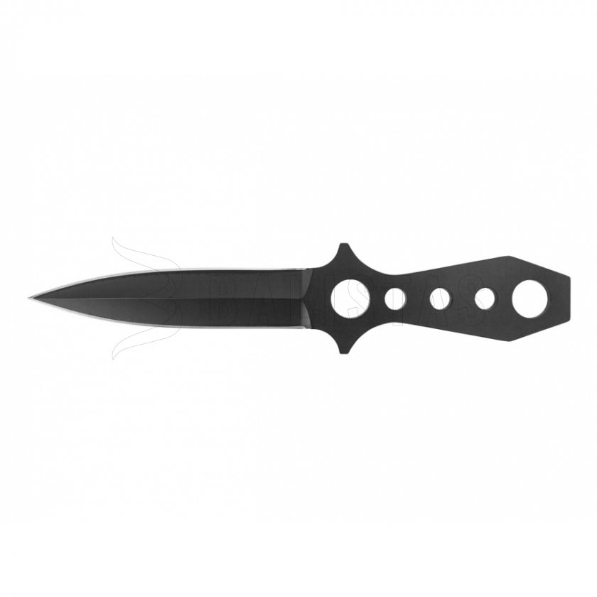 Vrhací nôž Fox Outdoor 22,5cm s puzdrom, čierny