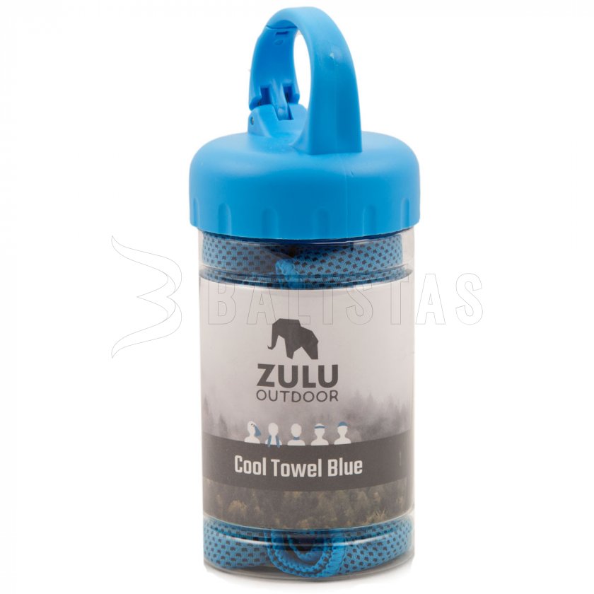 Zulu Cool Towel modrá
