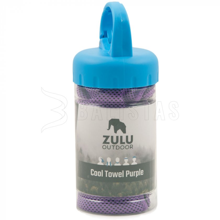 Chladiaci uterák Zulu Cool Towel fialový