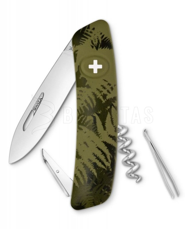 Švajčiarsky vreckový nožík Swiza C01 camo