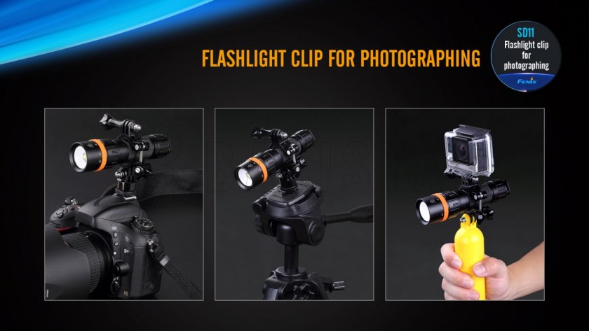 Potápačská LED baterka Fenix SD11