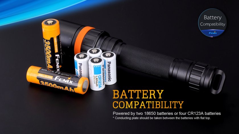 Potápačská LED svietidlo Fenix SD20