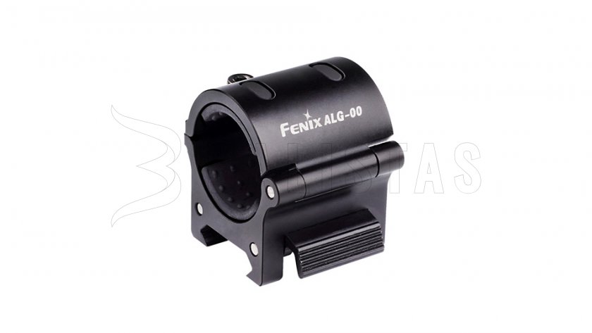 Montáž svietidla na 22mm lištu Fenix ALG-00