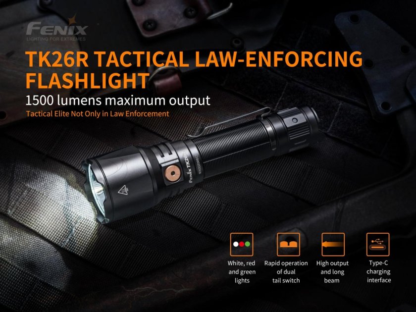 Taktická baterka Fenix TK26R