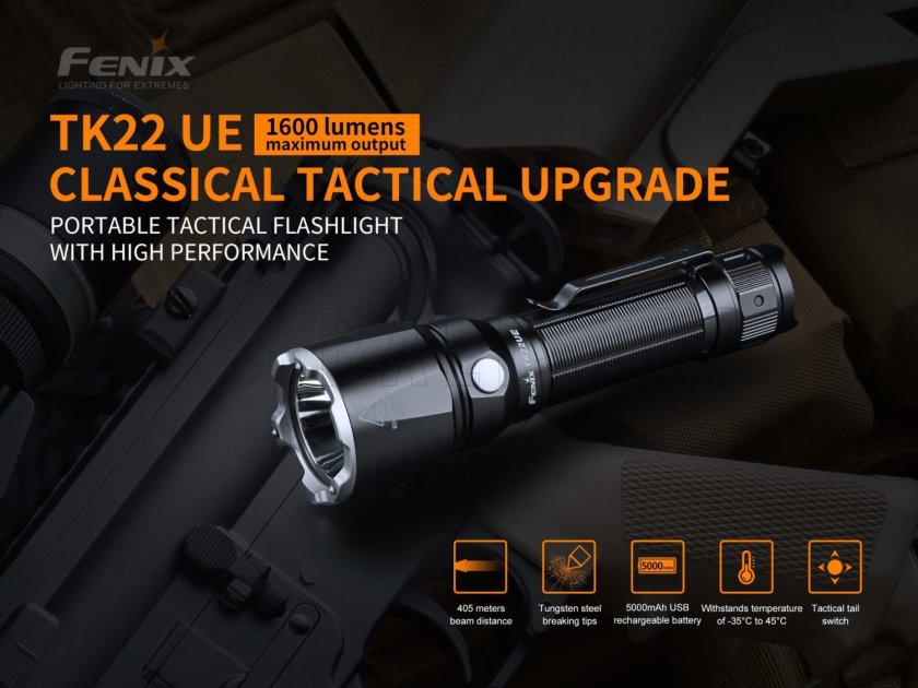 Taktická baterka Fenix TK22 Ultimate Edition