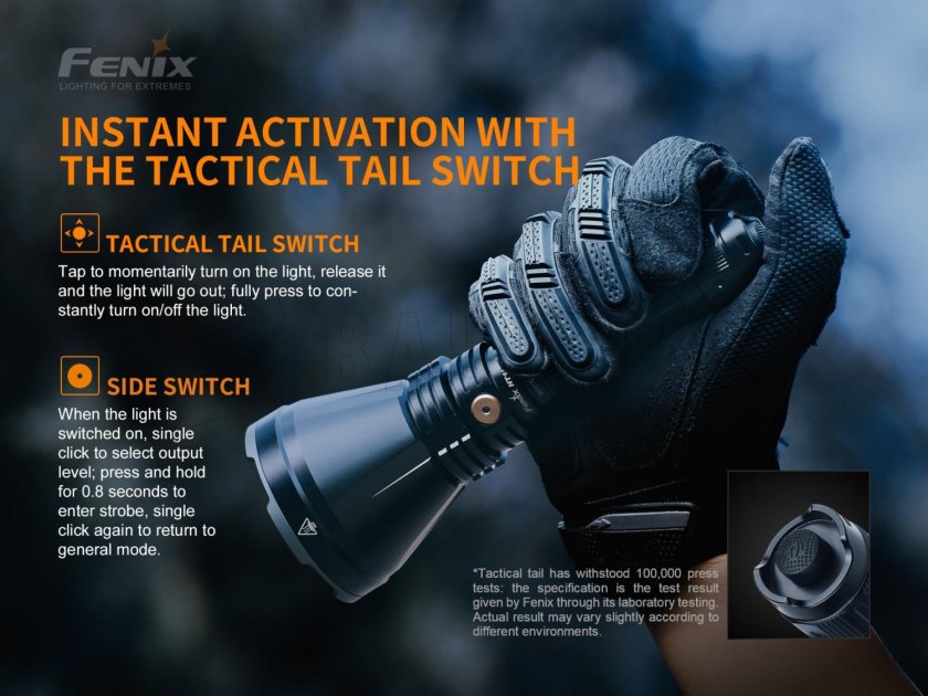 Lovecká svietidlo Fenix HT18