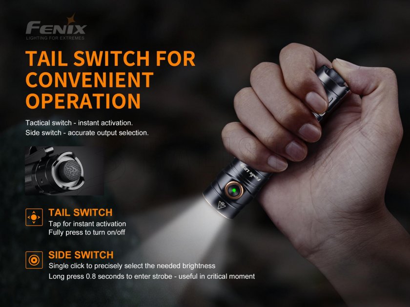 Baterka Fenix LD30 + USB batéria 3500 mAh