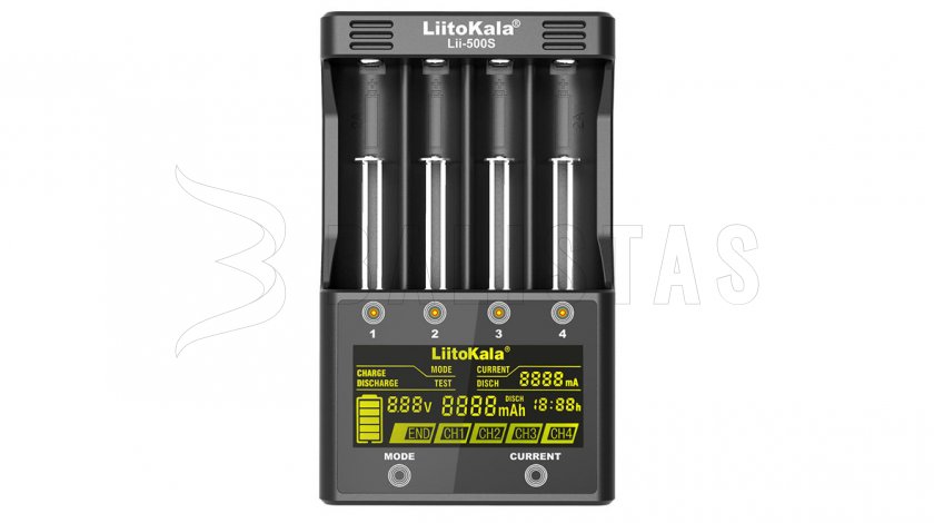 Diagnostická nabíjačka Lii-500S (Li-Ion a NiMH)