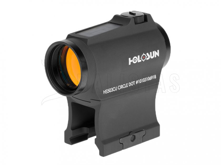Kolimátor so solárnym panelom Holosun Red Dot HS503CU