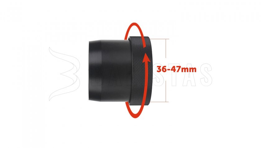 Rýchloupínacie puzdro pre PARD NV007V a NV007A (36 mm - 47 mm)