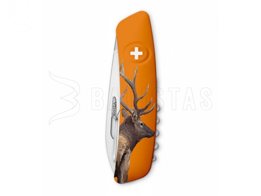 Švajčiarsky vreckový nôž Swiza TT03 Wildlife Bull Elk