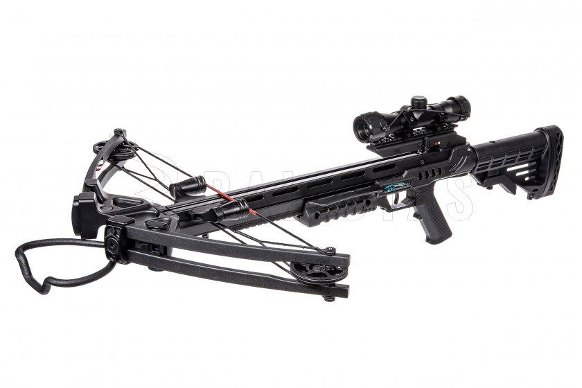 Kuša Mankung Stalker XB52 185lbs čierna KIT