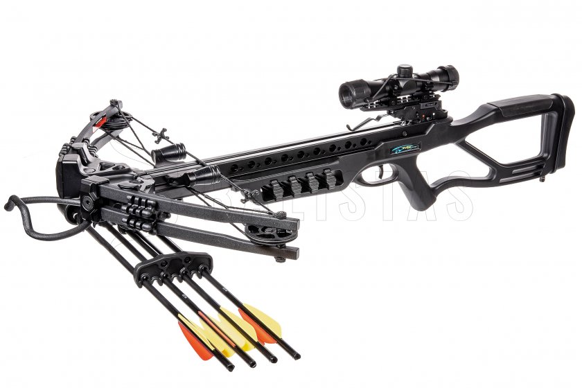 Kuša Mankung Fighter XB86 185lbs čierna KIT