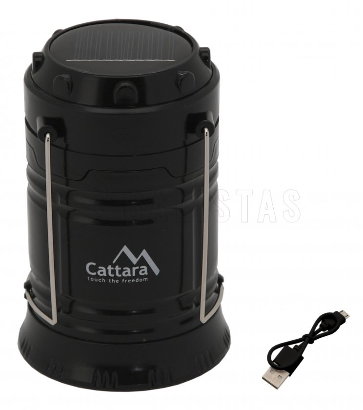 Nabíjacia kempingová svietidlo Cattara LED 20/60lm vysúvacia