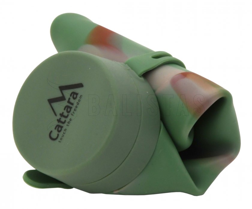 Silikónová skladacia fľaša ARMY 550ml