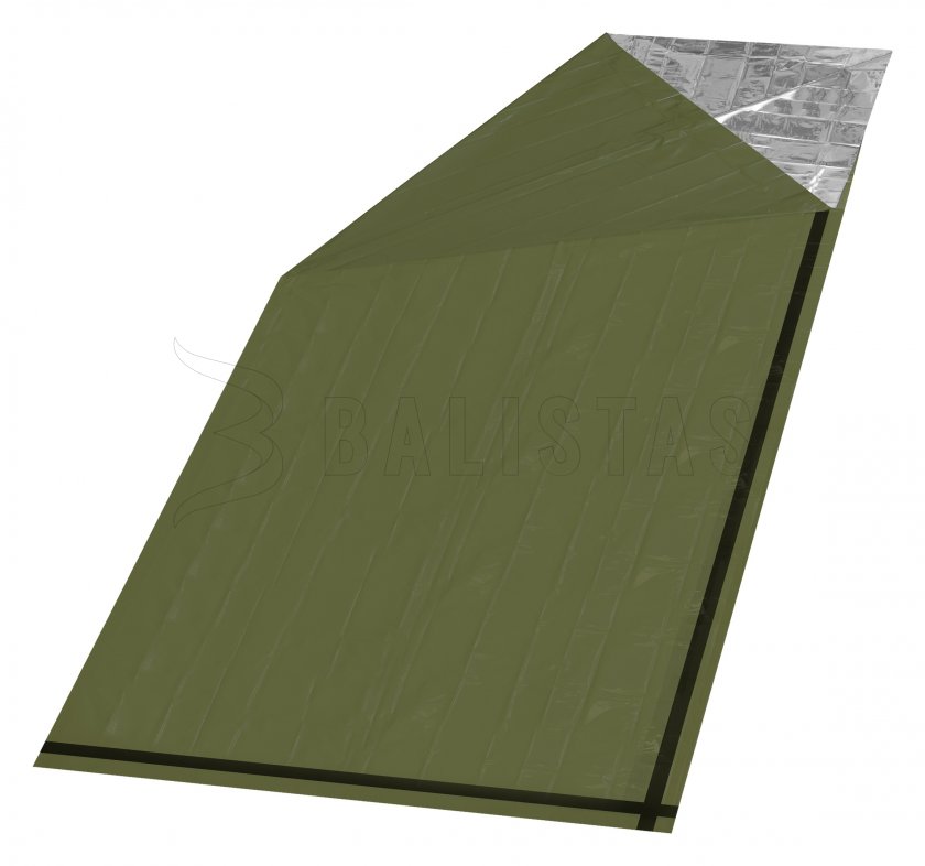 Izotermická fólia SOS zelená valec 200x92cm