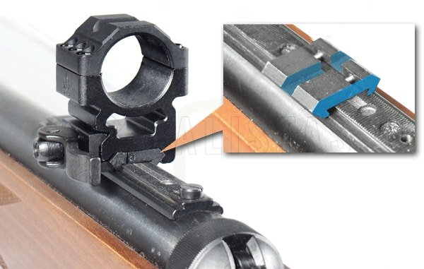 Adaptér montážnej lišty 11mm na 22mm Leapers