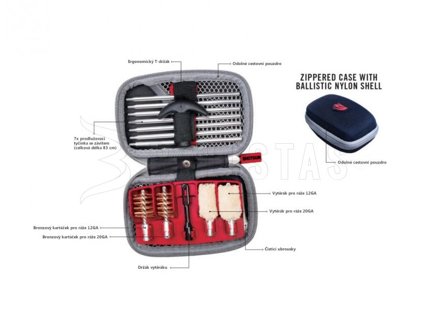 Súprava na čistenie brokovníc Real Avid Gun Boss 12/20GA
