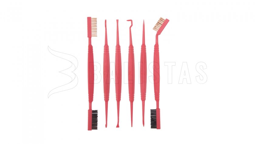 Sada čistiacich kefiek a škrabiek Real Avid Accu-Grip Picks & Brushes