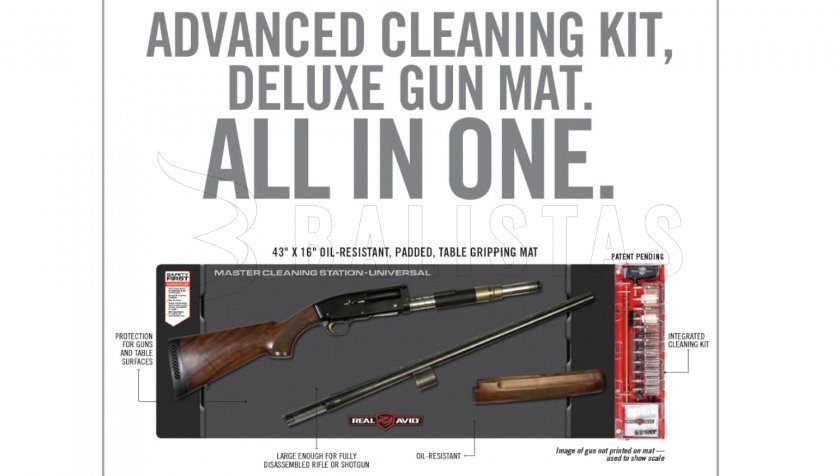 Čistiaca sada s podložkou Real Avid Master Cleaning Station Universal Gun