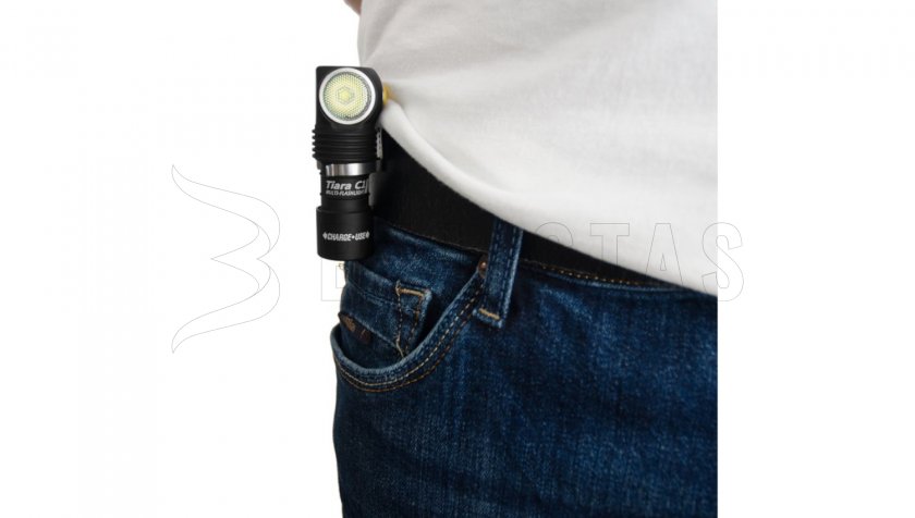 Armytek Tiara C1 Pro čelovka, teplé svetlo