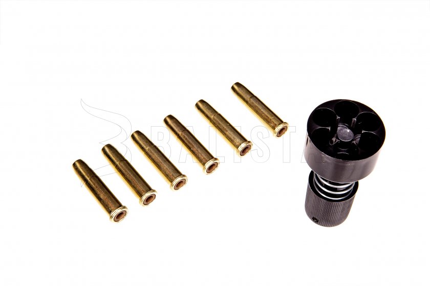 Vzduchový revolver ASG Dan Wesson 715 6" Steel Grey
