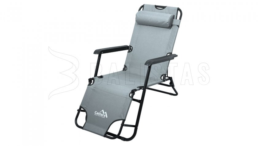 Ležadlo/kreslo Cattara Comfort sivé