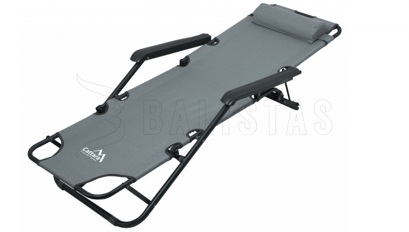 Ležadlo/kreslo Cattara Comfort sivé