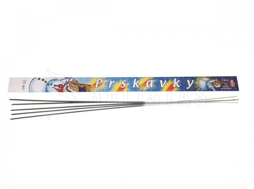 Prskavky 70cm 5ks