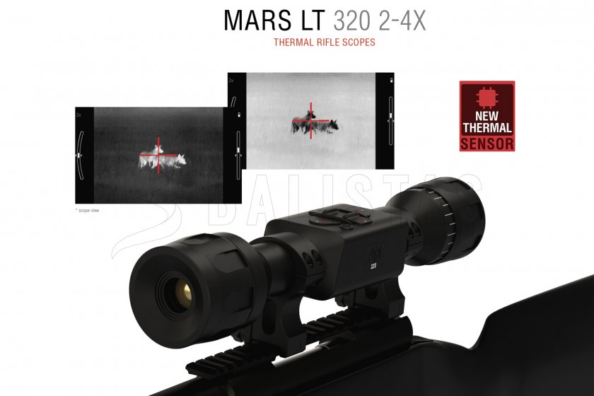 Termovízia ATN Mars LT 2-4x,320x240
