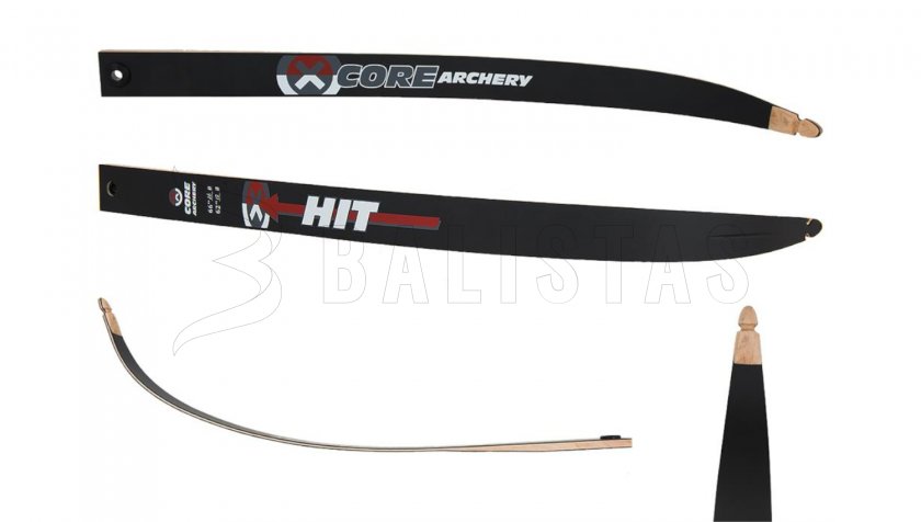 Core Recurve začiatočník 66" RH 24lb luk set
