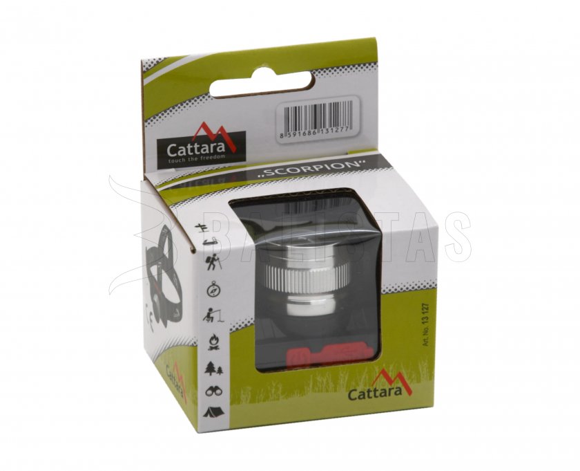 Čelovka Cattara SCORPION 90lm XPE ZOOM dobíjacia