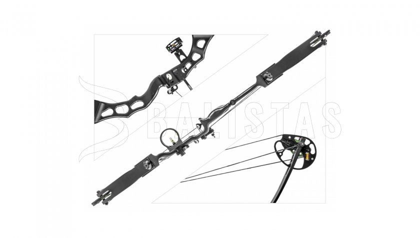 Luk Poe Lang Predator III 35-65lb čierny