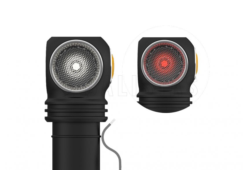 Multifunkční svítilna Armytek Wizard C2 WR USB bílé a červené světlo 2