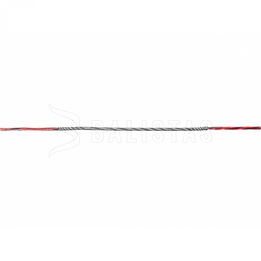 Tětiva pro luky Poe Lang REX 51 inch černočervená 2.jpg