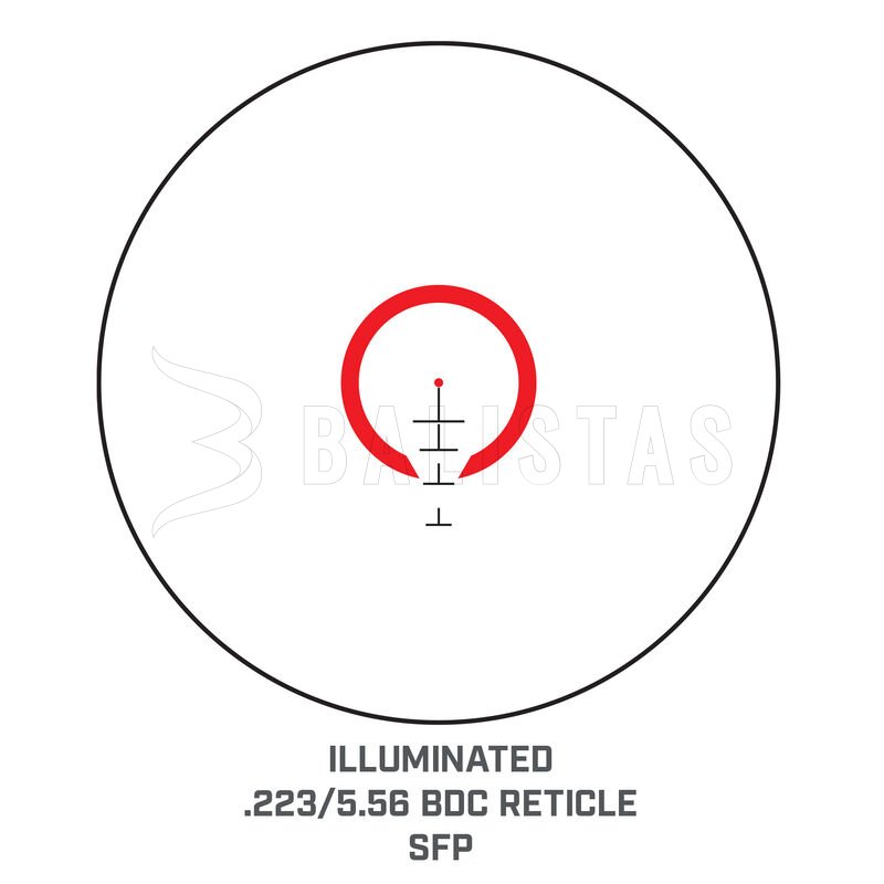 Puškohled Bushnell AR Optics 1-6x24mm BTR-1 MRAD 2