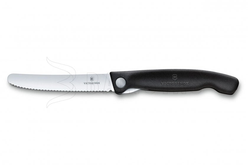 Zavírací nůž na zeleninu Victorinox vlnité ostří Černý 2.jpg