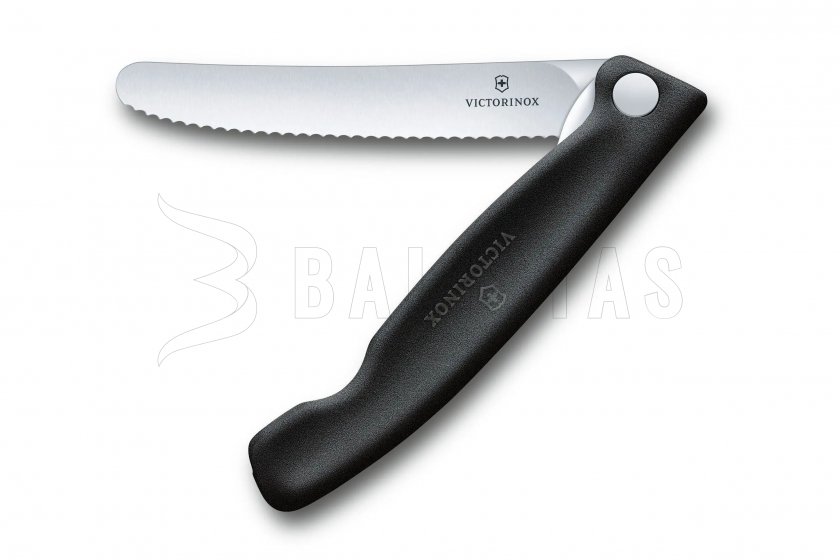 Zavírací nůž na zeleninu Victorinox vlnité ostří Černý 1.jpg