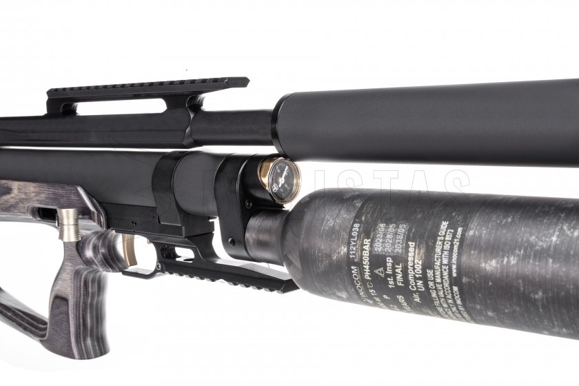 Vzduchovka Taipan Veteran II TAC 550mm 5,5mm Tactical Laminate Grey 7
