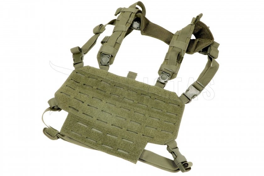 Lehká taktická vesta Mil-Tec Chest Rig Zelená 2.jpg