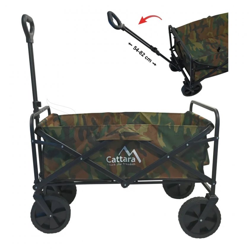 Kempingový vozík skládací Cattara TROGIR ARMY 2.jpg