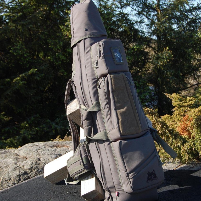 Pouzdro na dlouhou zbraň s popruhy Ulfhednar 120cm Cordura 7.jpg