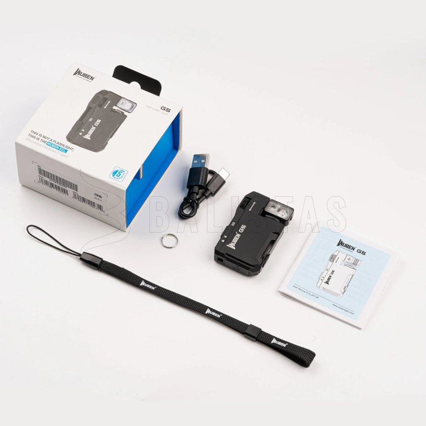 Svietidlo Wuben G5 Black 5